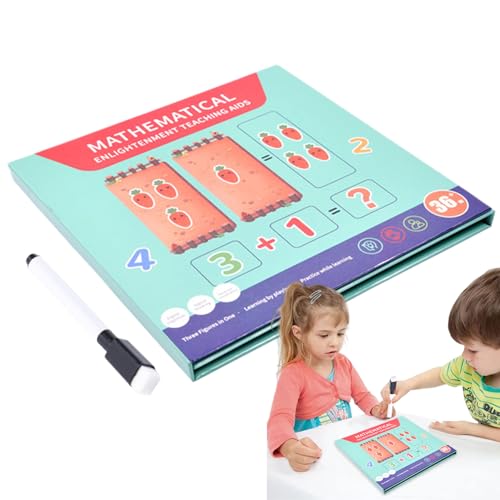Manipulación de Fracciones - Kit Educativo con Juegos y Manipulaciones | Conjunto Magnético de Fracciones Matemáticas | para Desarrolla Habilidades de Aprendizaje Temprano Material Educativo Hogar y