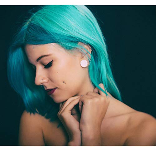 Zs A1-ZH327-11 Set Of 3 Pairs Single Flare Acrylic Ear Plugs Tunnel Expander Piercing Ear Gauges thumb #1