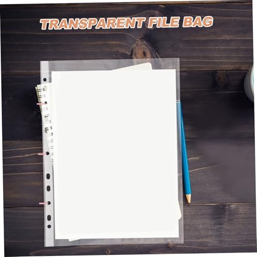 Protège-documents A4 transparent facile à utiliser avec ouverture rapide en PP - 4