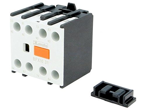 Broches de support BFX1031 à bornes à vis pour modules série BF Lovato