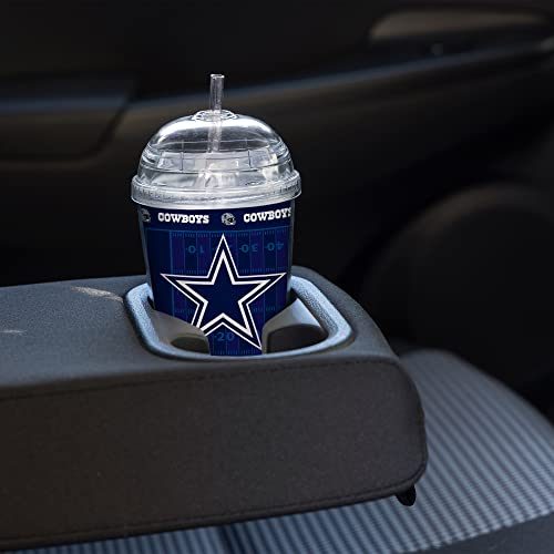 Image of Rico Industries NFL Football Rookie of The Year 12oz Acrylic Tumbler, Youth Tumbler with Swirly Straw