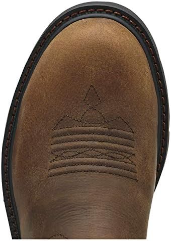 Ariat Mens Groundbreaker Steel Toe Work Boot Brown 11.5 | Image 4