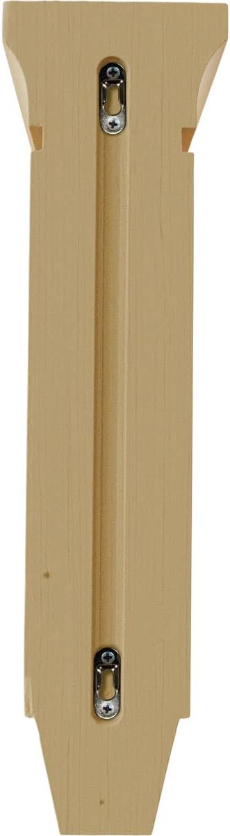 Frее Shірріng оƒƒеr Ekena Millwork CORW05X10X18LUAL Extra Large Lucan Wood Corbels, 5W x 10D x 18H, Alder