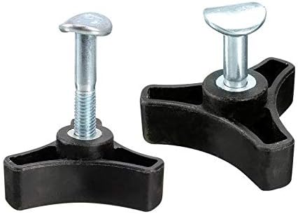 Euros 2 Pack Triangle Handle Knob Screw Bolt Fit for Honda Lawn Machine/Lawn Mower