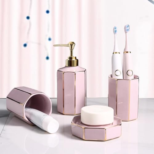 Set di accessori da bagno, set di accessori da