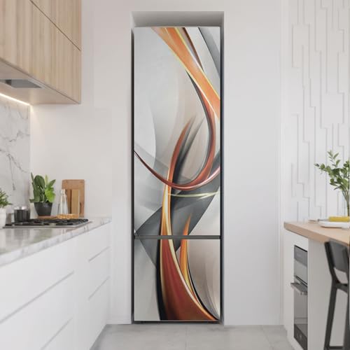 Tapis magnétique de cuisine 60x205 cm étanche à motif ondes - 3