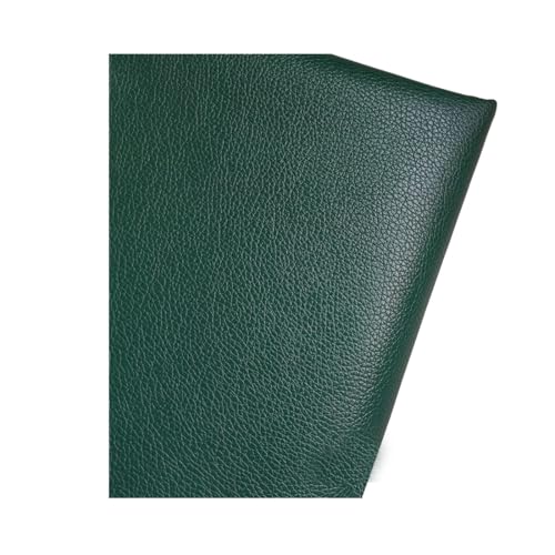 Tissu simili cuir tapisserie canapé 1.6X3m vert foncé imperméable
