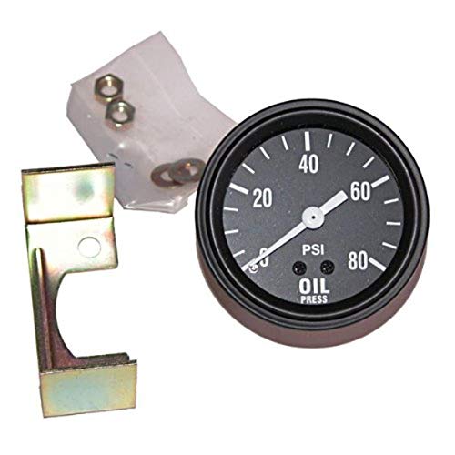 Omix-Ada | 17210.02 | Engine Oil Pressure Gauge | OE Reference: 640764 | Fits 1941-1947 Willys MB / CJ2A / Ford GPW