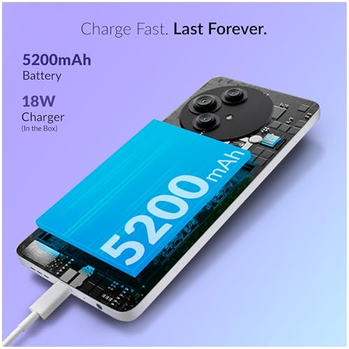 Image of Alcatel V3 Classic 5G (Halo White, 4GB+128GB) | India's 1st NXTVISION Display | 50MP AI Dual Camera | NFC, 2TB Expandable Memory | Gemini in-Built | MediaTek 6300 | with Charger