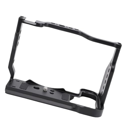 BAFOVY Plataforma de Jaula para Cámara, Marco de Expansión de Video de Aleación de Aluminio con Soporte de Zapata Fría para Z50II, Protege la Cámara y Ofrece Liberación Rápida para Cineastas - imagen 9