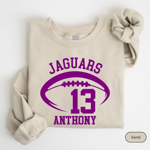 Custom Football Sweatshirt, Hoodie and T-Shirt - Personalized Football Sweatshirt4