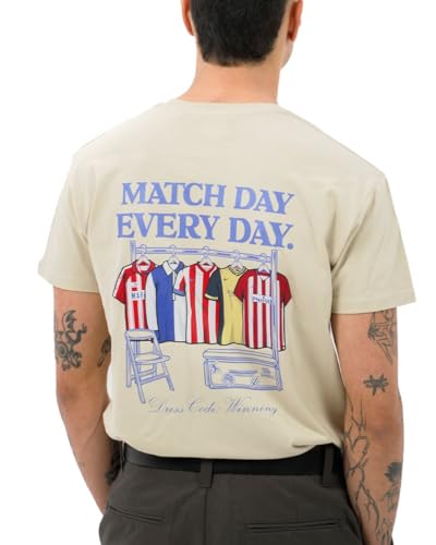 GAMBEA Camiseta Matchday Rojiblanca. Talla L