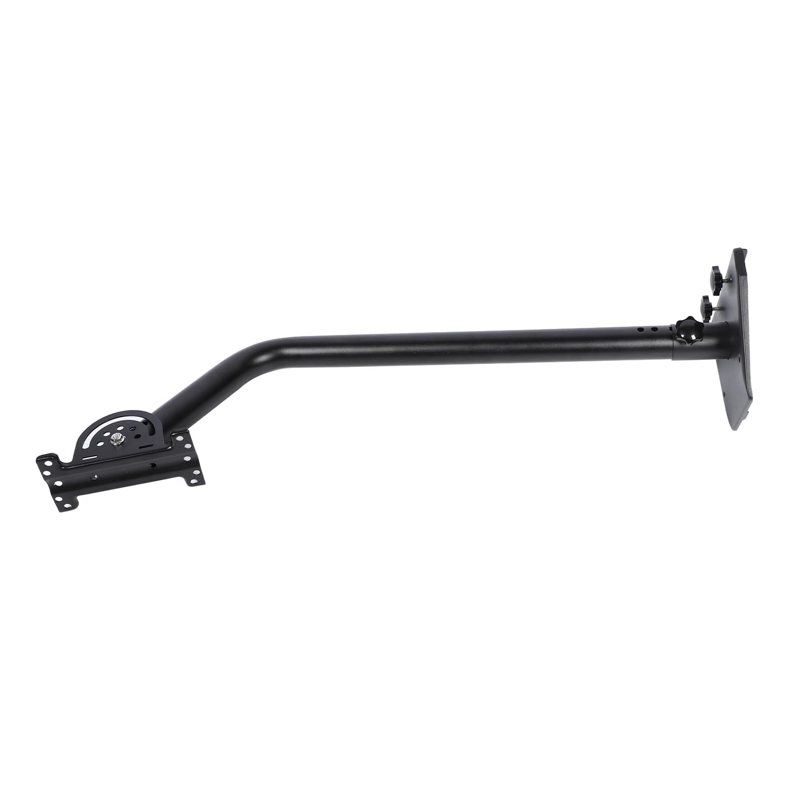 Adaptador de antena para mástil de antena de 360° y soporte de pared para techo en forma de J de 160 ° para el hogar y la escuela