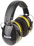 Fnova 34dB Highest NRR Safety Ear Muffs - Professional Ear Defenders for Shooting, Adjustable Headband Ear Protection / Shooting Hearing Protector Earmuffs Fits Adults to Kids