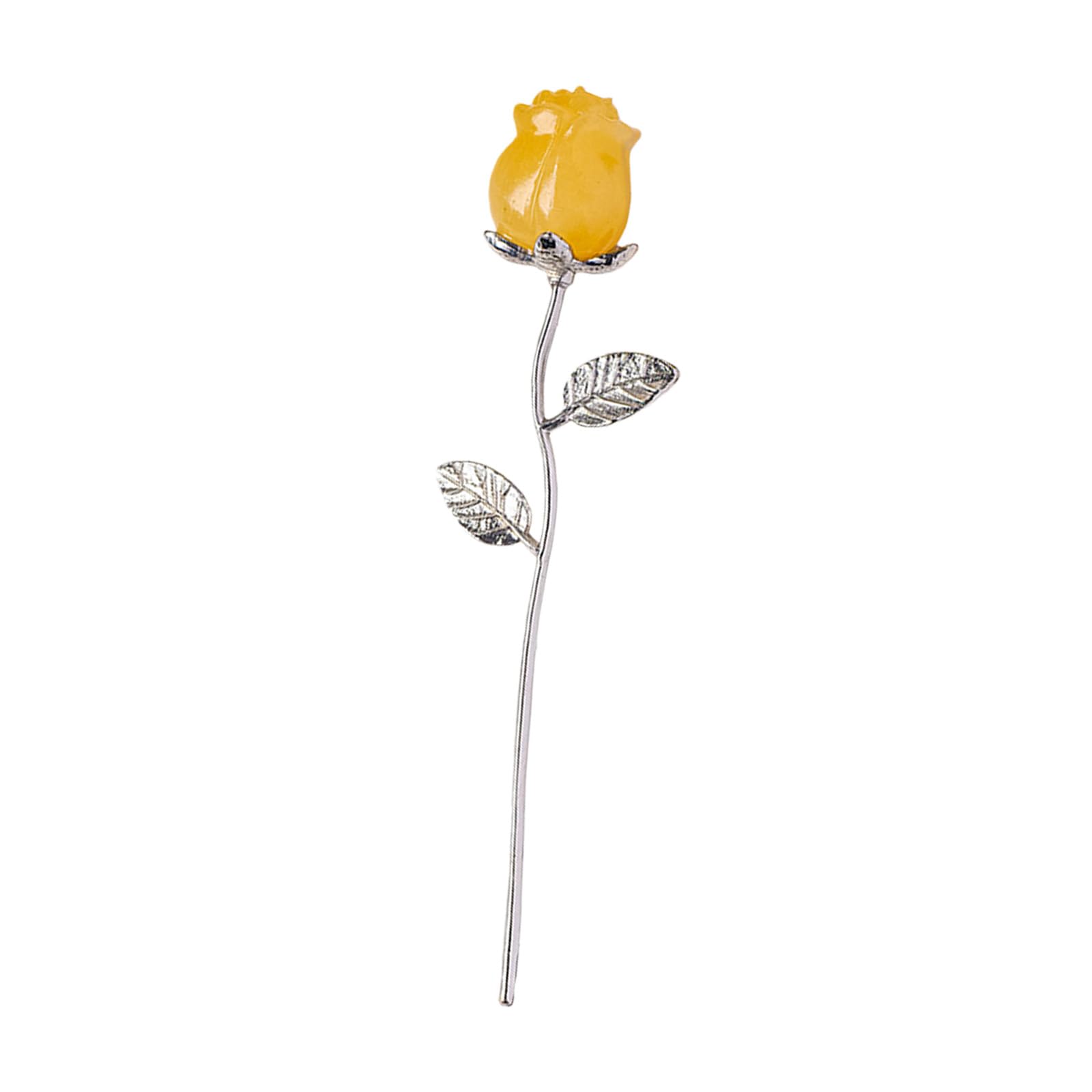 NVOQILIN Unique Crystal Carved Rose Artwork As Day Wedding or Birthday Symbolizing Love Wedding Gift