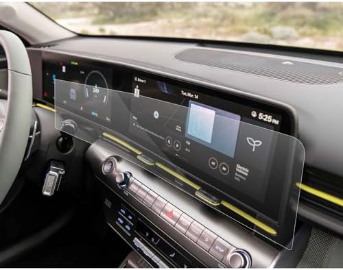 SXCY for 2024 2025 Hyundai Kona Instrument & GPS Whole Screen Protector ...