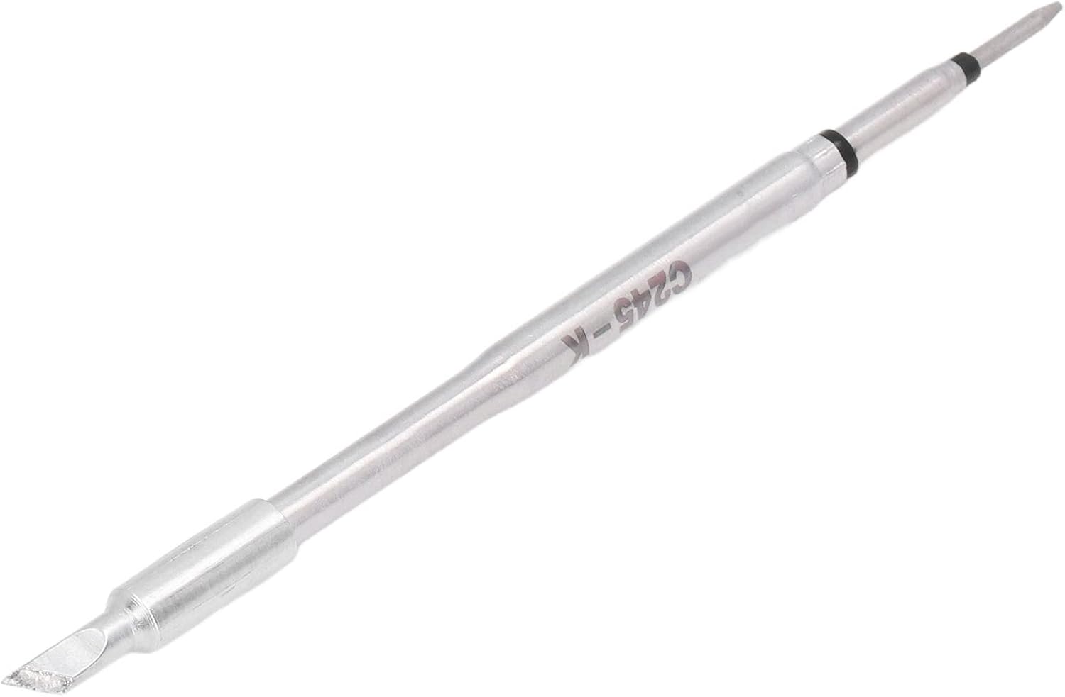 Solder Tips, Soldering Iron Tip,C245 Solder Bits Replacement, Adopts Combined Design, with T245(245-K)