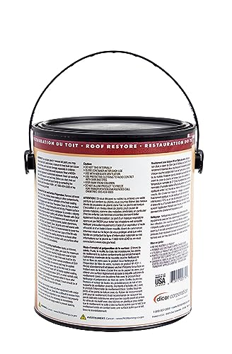 Dicor RP-FRC-1 Fiberglass RV Roof Coating System - White, 1 Gallon