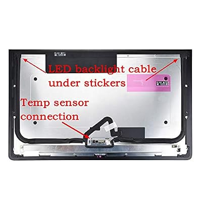 Replacement for iMac A1418 21.5 2K LCD Screen Glass Display LM215WF3 SD D1 D2 D3 D4 D5 2012 2013 2014 with Adhesive Strips Tape Opening Tools Kit Opening Wheel (661-7109, 661-7513, 661-00156)