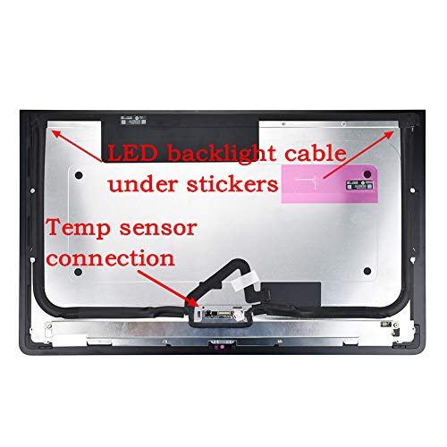 Image of Replacement for iMac A1418 21.5 inch 2K LCD Screen Glass Display LM215WF3 SD D1 D2 D3 D4 D5 2012 2013 2014 with Adhesive Strips Tape Opening Tools Kit Opening Wheel (661-7109, 661-7513, 661-00156)