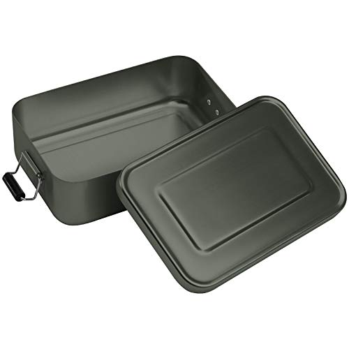 Alu-Brotdose Schmalz Vesperbox aus Aluminium mit Gravur