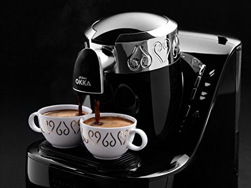 Arzum Okka Turkish Coffee Maker, Black/Chrome, Ok002C, min 2 yrs warranty