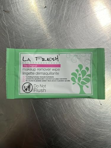 la fresh makeup remover wipes with vitamin e - make up remover wipes for face eyes lips - face wipes travel essentials - case of 50ct makeup wipes