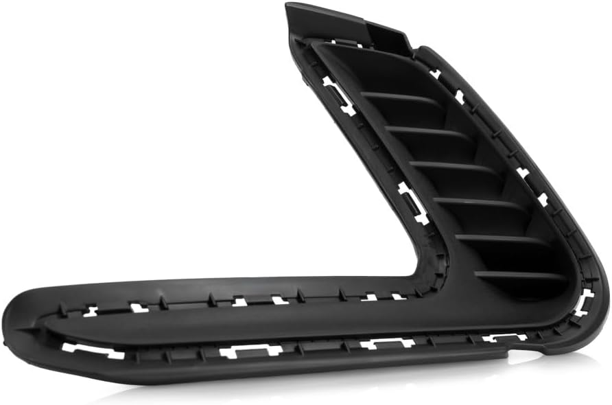 For Hyundai Elantra 2017 2018 Fog Light Trim Driver Side | Sedan | Outer | Front | Opening Cover | Black | Replacement For 86563F3000 | HY1038125