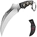 Grand Way Fixed Blade Karambit Knife with Mikarta Handle - Claw Blade - Best Fix for Survival 2534 MP
