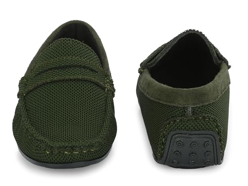 Image of Server Mens Knit Loafers S59 Lightweight Shoes Men's Loafer