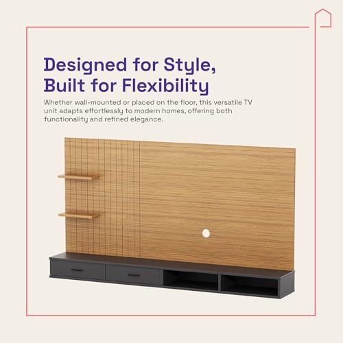 Image of Wakefit Brisq Engineered Wood TV Unit