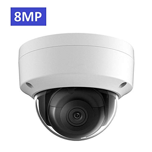 UltraHD 8MP 4K Outdoor PoE IP Camera OEM DS-2CD2185FWD-I 2.8mm Fixed Lens, Dome