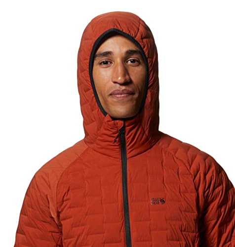 Image of Mountain Hardwear Men's Stretchdown Light Pullover for Backpacking, Hiking, Climbing, and Casual Wear | Insulated and Durable