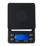 Función de peso de tara. BouBou 3000G Mini Multi-Unit LCD Digital Pocket Kitchen Báscula De Joyería De Cocina - A
