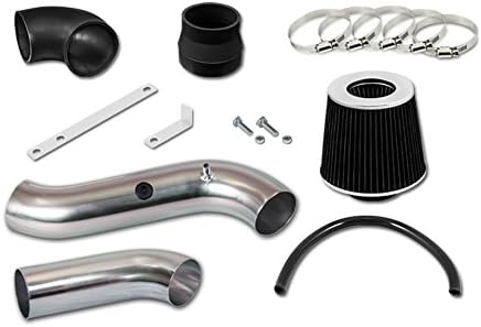 3" Black COLD AIR INTAKE KIT + FILTER Compatible with 2004-2008 Chevrolet Aveo with 1.6L L4 Engine