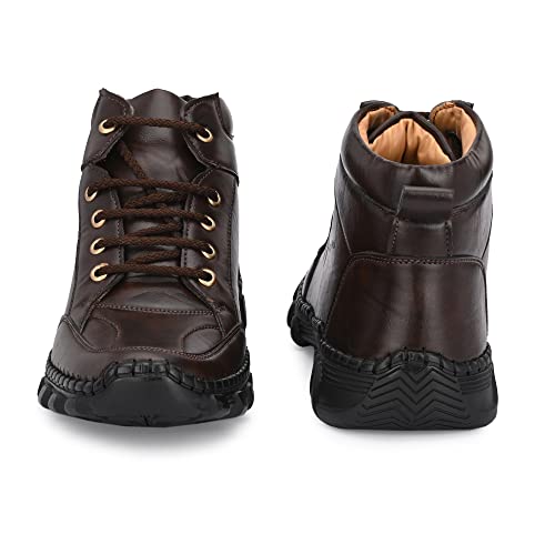 Image of Men's Casual Boots for men Stylish, Durable & Comfortable Everyday Footwear for Travel, Work, or Outings, Ideal for All-Season Casual Use