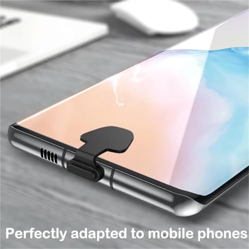 Protector de puerto de carga Zovloer: 30 tapones de silicona antipolvo tipo C y micro USB 3