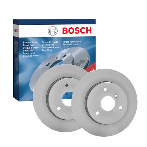 Bosch BD407 Discos de freno, certificación ECE-R90, 1 juego de 2 discos