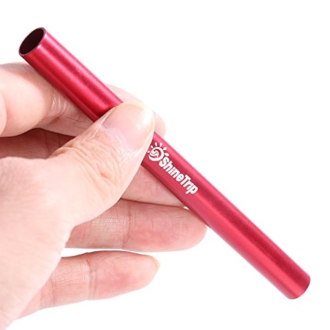 Tent Pole Repair Tube, 4pcs Aluminium Alloy Tent Pole Splint Replacement for Diameter 7.9-8.5mm Pole, Camping Accessories