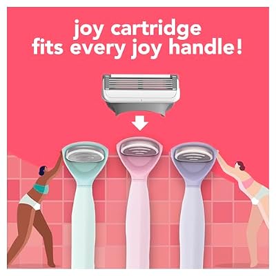 JOY The Pink One, 1 Razor and 2 Cartridges