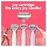 JOY The Pink One, 1 Razor and 2 Cartridges