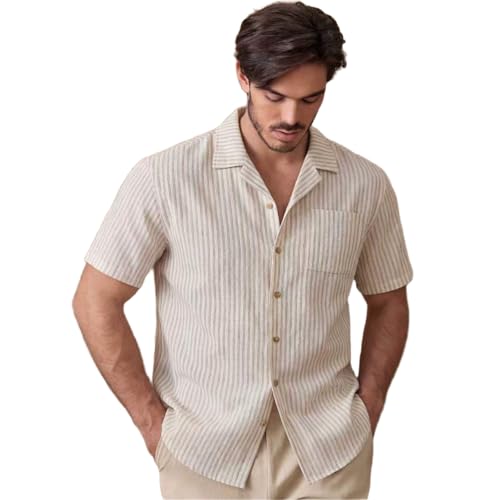 Chemise homme américaine rayée : restez au frais avec style tout l'été