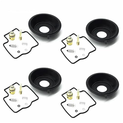 Kit réparation carburateur Moto ZX600 ZZR600 haute précision avec joints et pointeaux
