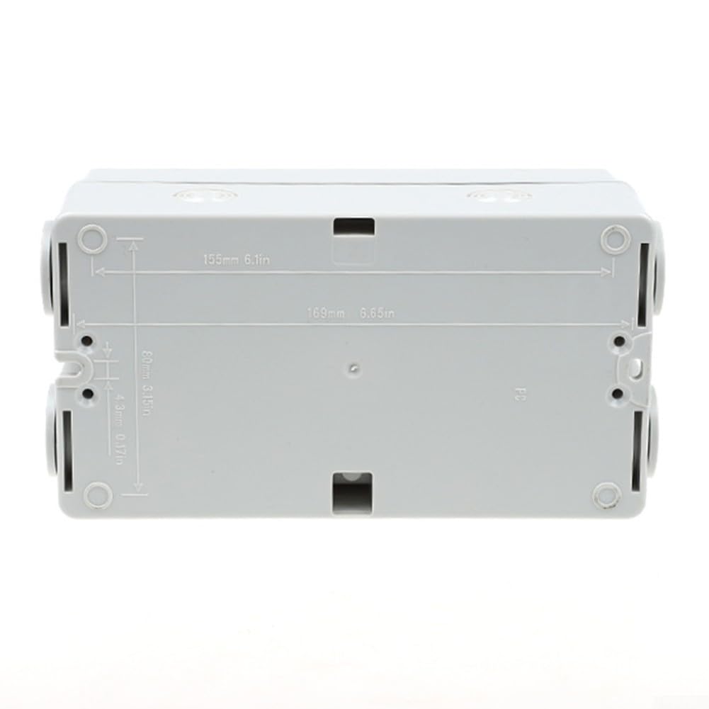 32A solare PV DC isolatore interruttore con blocco antimanomissione e protezione IP66, progettato per l'isolamento sicuro di alimentazione DC su sistemi solari fino a 1200 V DC