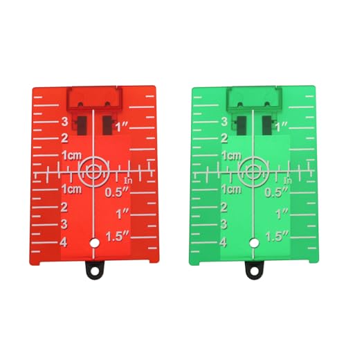 2 szt. Laser Level Reflector Uchwyt tablicy docelowej Reflektor Płyta docelowa do wyrównania Poziomica laserowa Krzyżownik Laserowy Pomiar Laserowy