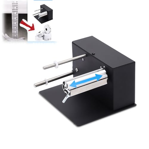 SHANBOYU Rebobinador de Etiquetas, máquina rebobinadora de Etiquetas de 180 mm, rebobinador automático de Etiquetas, Velocidad de rebobinado de 1 a 8 Pulgadas/Segundo, para Varias Etiquetas