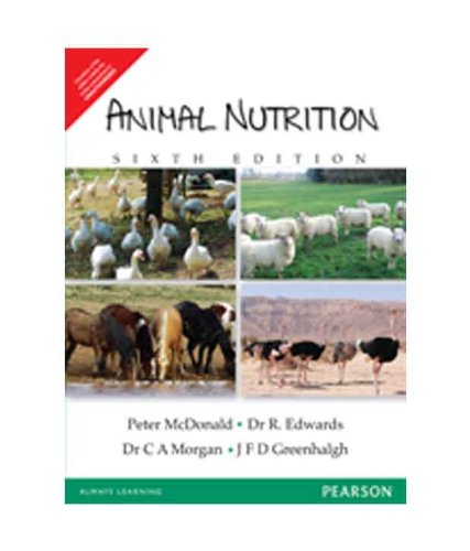 ANIMAL NUTRITION, 6TH EDN