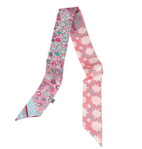 Mulberry silk Scarf hair ribbons for hair handbag scarf Tie Bundle Scarf Neckerchief Head Scarf for women 2