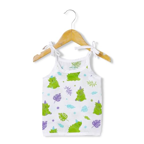 Image of The Boo Boo Club Safari Dreams: 100% Muslin Organic Cotton Animal Print Knot Jabla - A Multicolour Marvel for Your Toddler's Comfort and Style! | Set of 4|