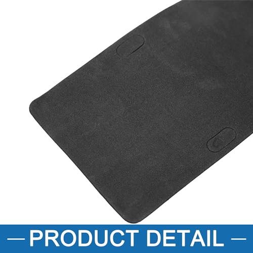 Almohadillas antivibración de espuma negra adhesiva para fijar la placa de matrícula del coche 4